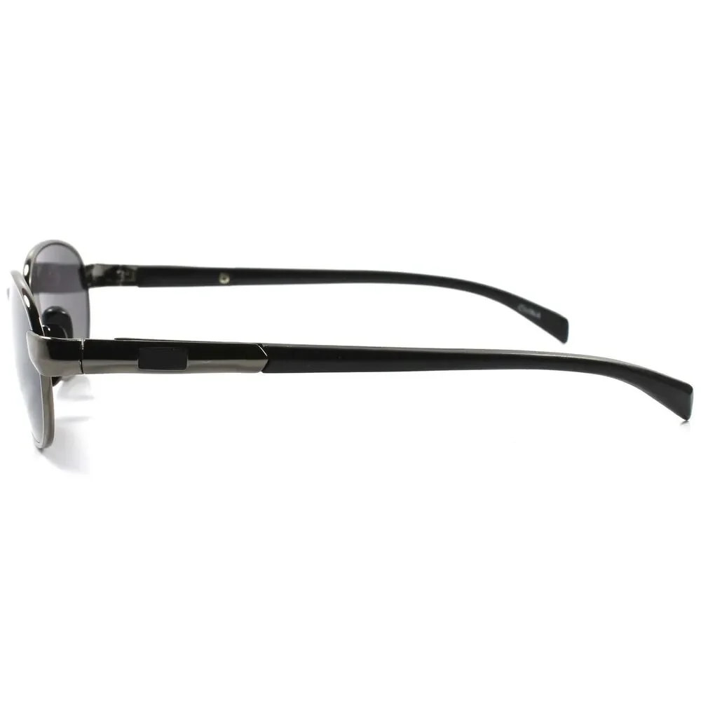 Classic Vintage Retro Old Fashioned Indie Mens Stylish Oval Hipster Sunglasses